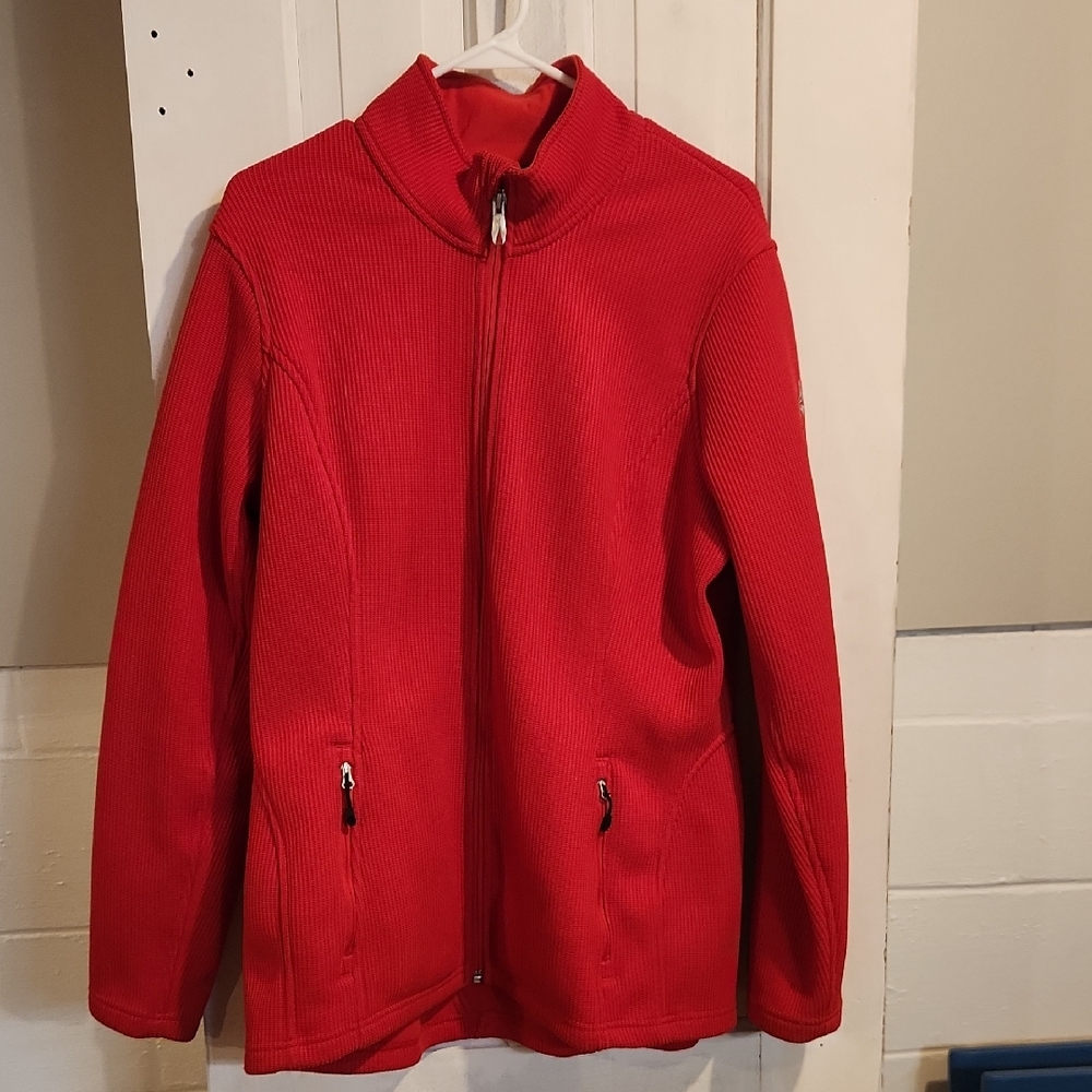 Spyder Vibrant Red Womens  Jacket